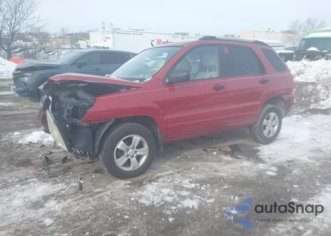 2009 Kia Sportage Lx from USA, damaged, VIN KNDJF724697558385